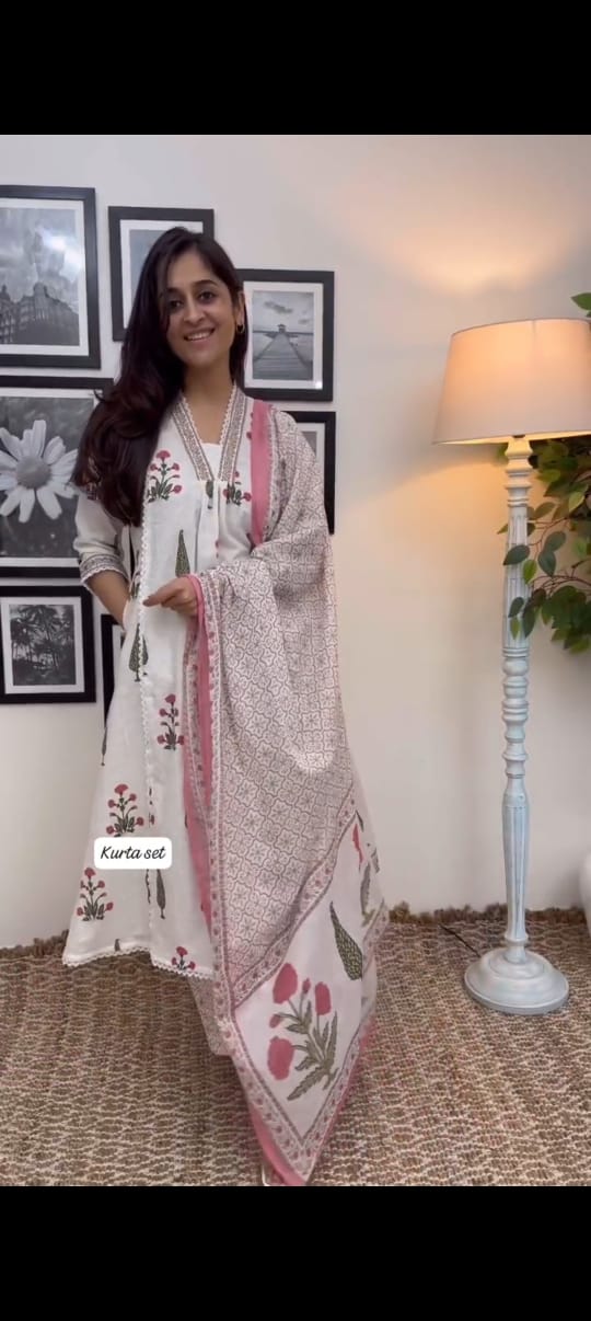 Mt Premium Cotton Printed Designer Kurti With Bottom Dupatta Wholesale Shop In Surat